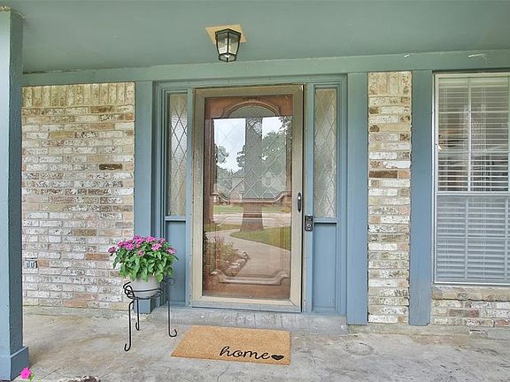 Welcoming front porch.