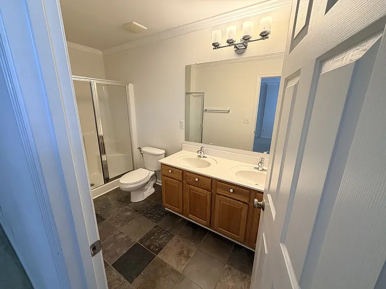 Master Bathroom with double sink vanity