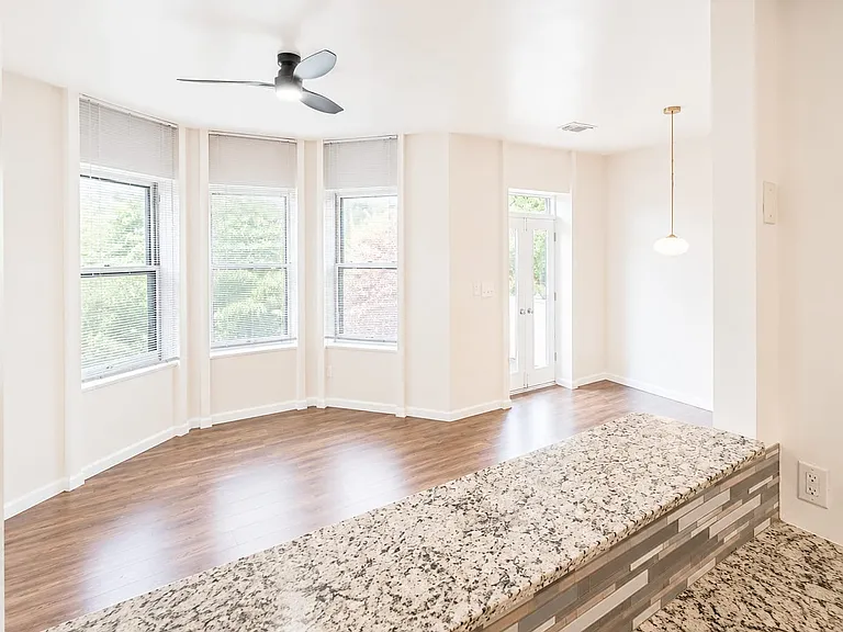 Living and dining area