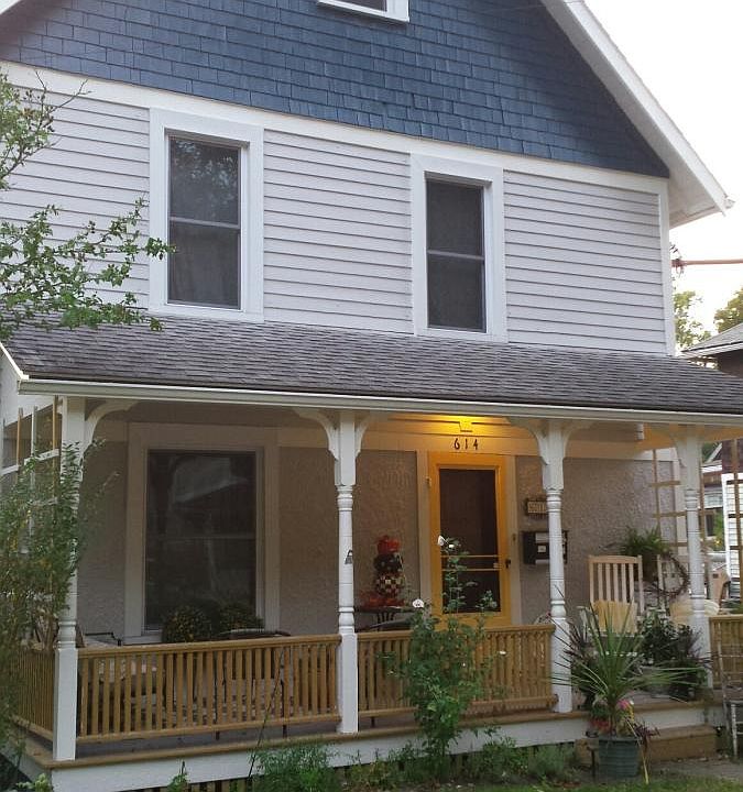 Front of house/newly painted