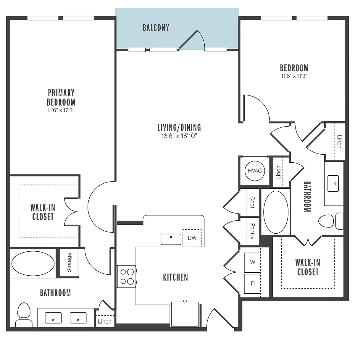 Floor plan B7