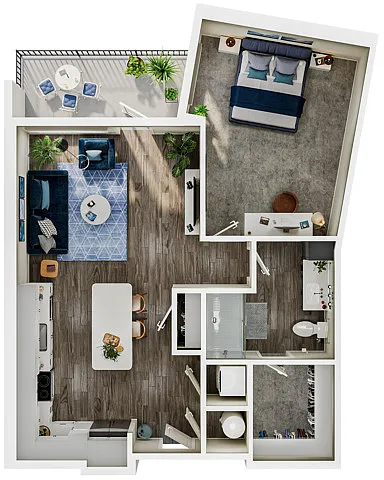 Floor plan A1-ALT