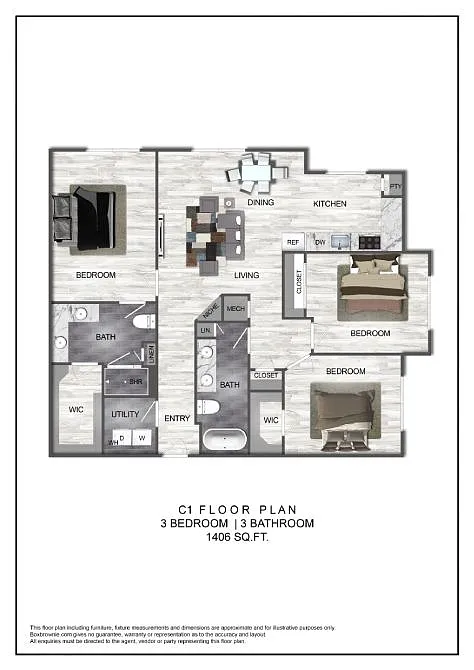 Floor plan C1