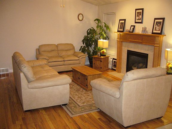 Living Room - Gas Fireplace