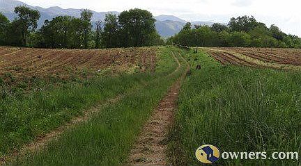 road between crops takes you to barn #2