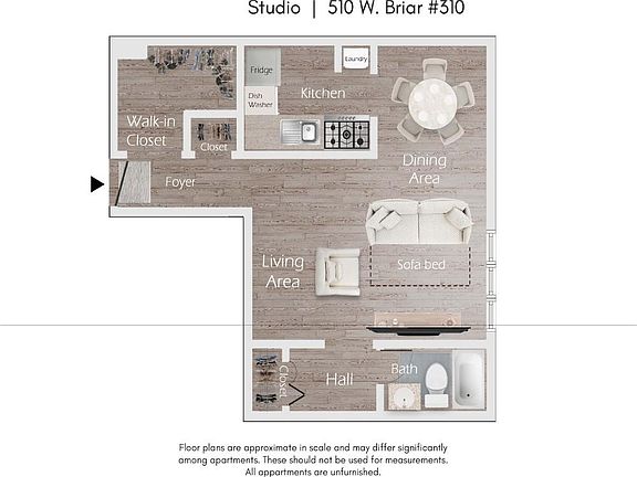 2nd image of 510 W Briar Pl APT 210