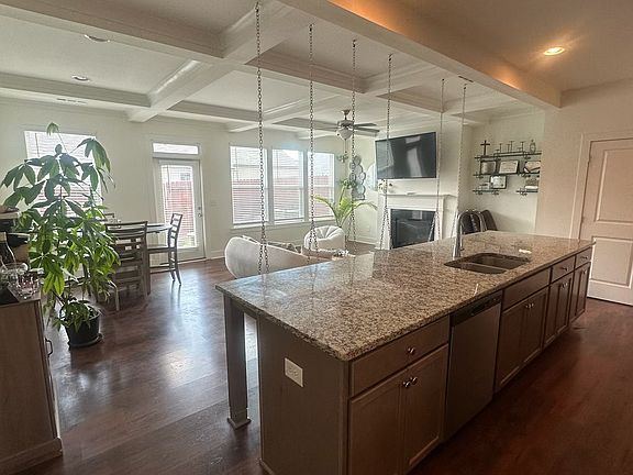 Open Floor Plan kitchen and living space