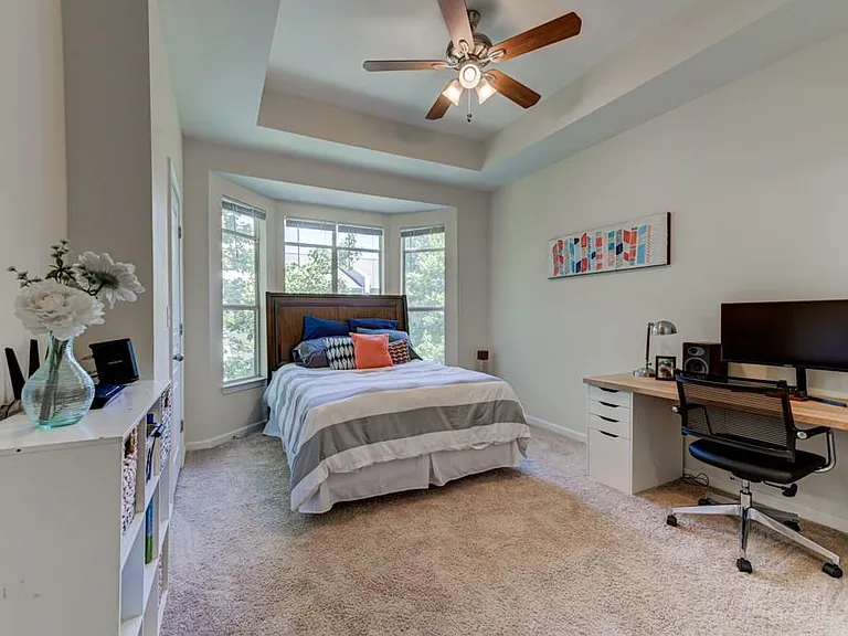 Guest room, also has its own bathroom and walk-in closet.