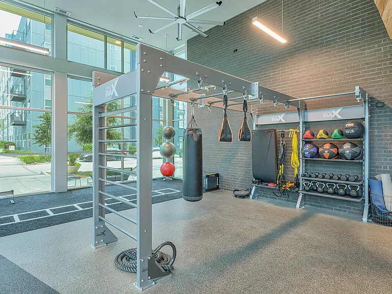 Challenge your strength and flexibility with Gym RX suspension training, designed to provide a full-body workout with every move.