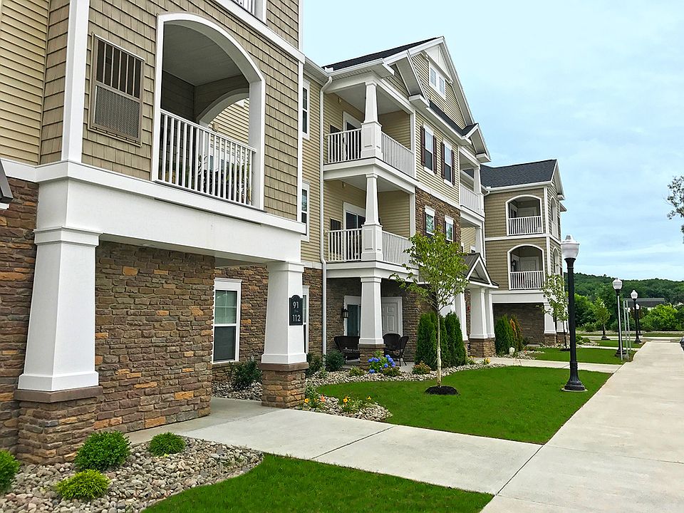 Apartment Building, 3 Floors with Elevator. Private 1-car Apartment Garages Optional per Availability