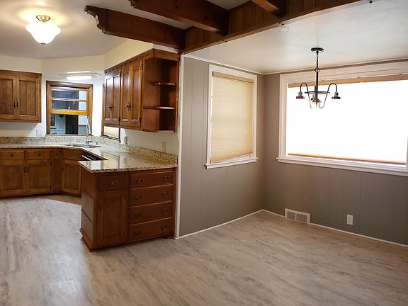 Eat-in Kitchen with large picture window; tons of natural lighting.