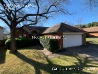 2107 Warfield Way, Austin, TX, 78728