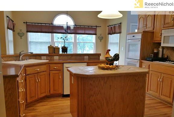 Center Island provides Extra Workspace