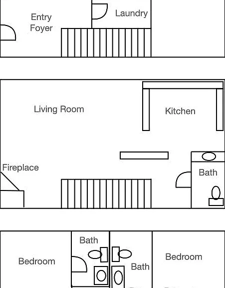 Unit B of 1121 N 94th St.