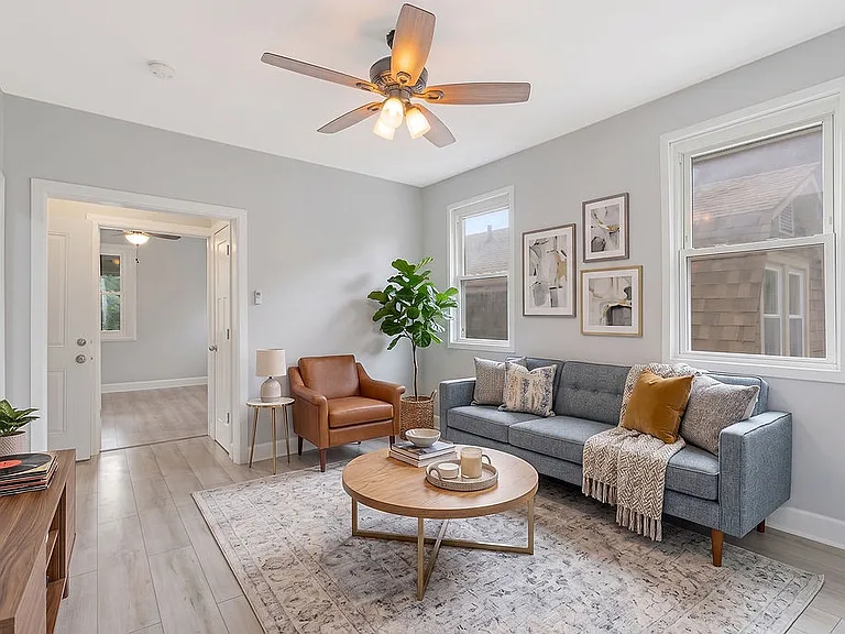 Living room staged 2