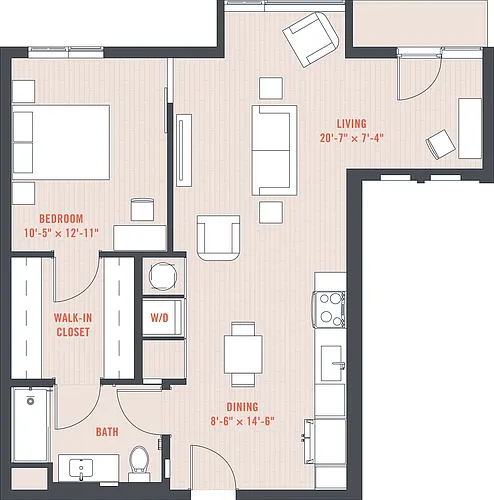 Floor plan A1L