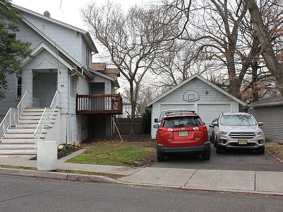 Two parking spaces in driveway