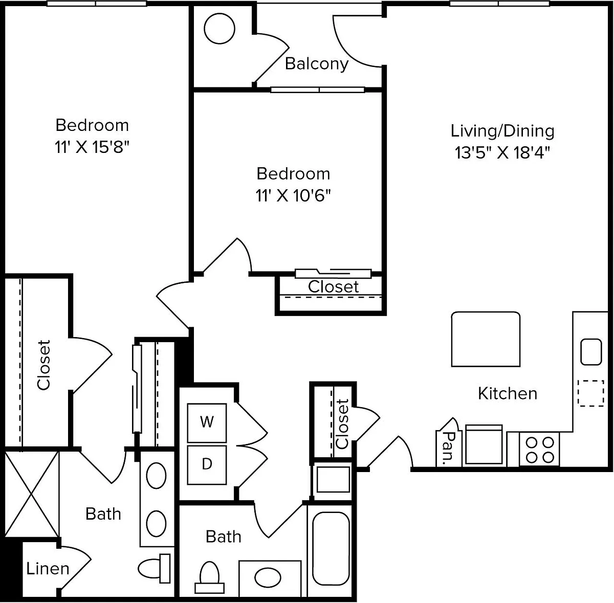Floor plan B6A