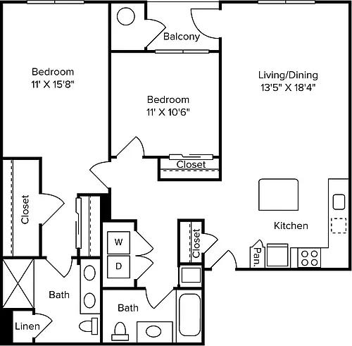 Floor plan B6