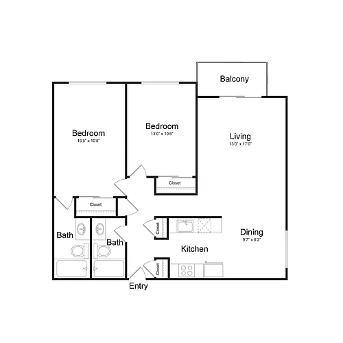 Floor plan B4