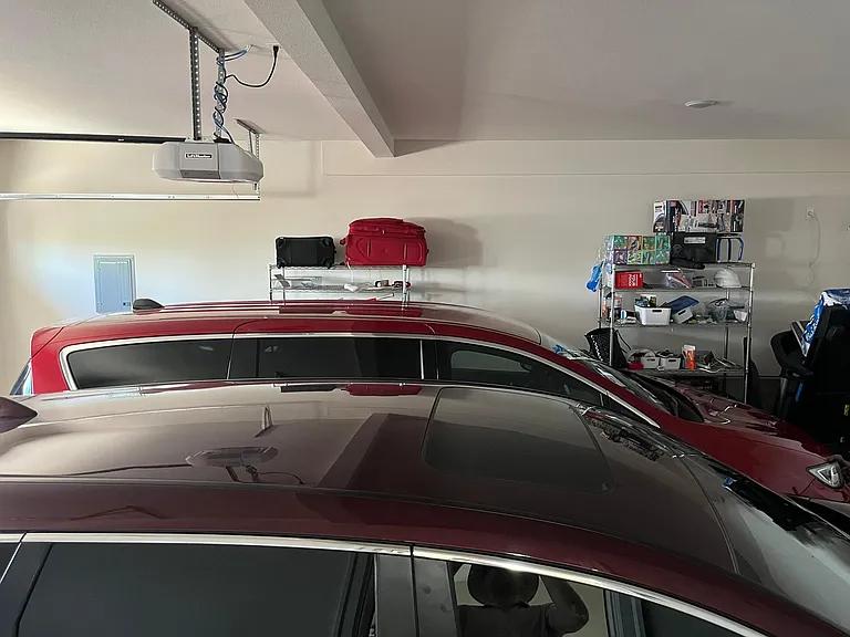 Extra large garage -