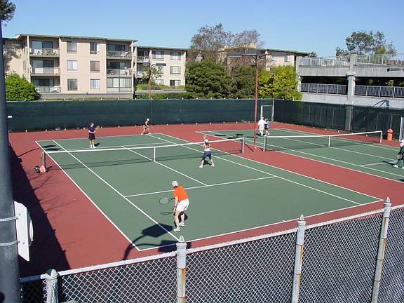 Lighted Tennis Courts
