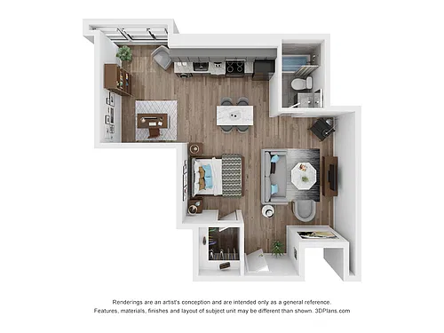 Floor plan S11 Studio