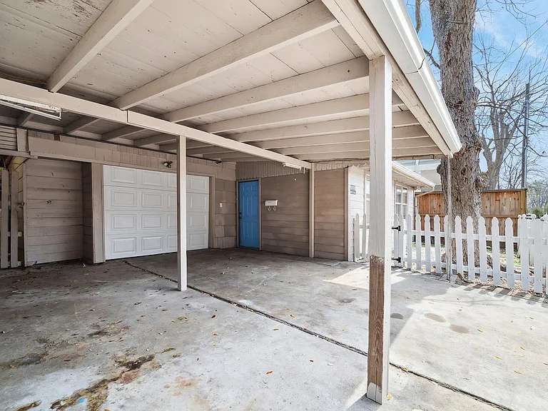 Covered parking (1 space) + garage parking.
