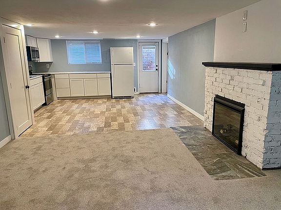 Family room & kitchen area