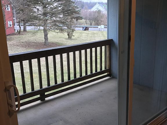 Balcony view to open space