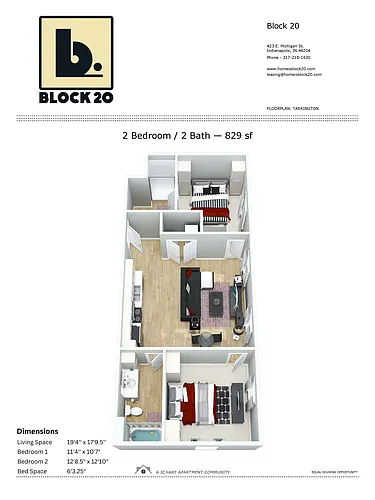 Floor plan Tarkington
