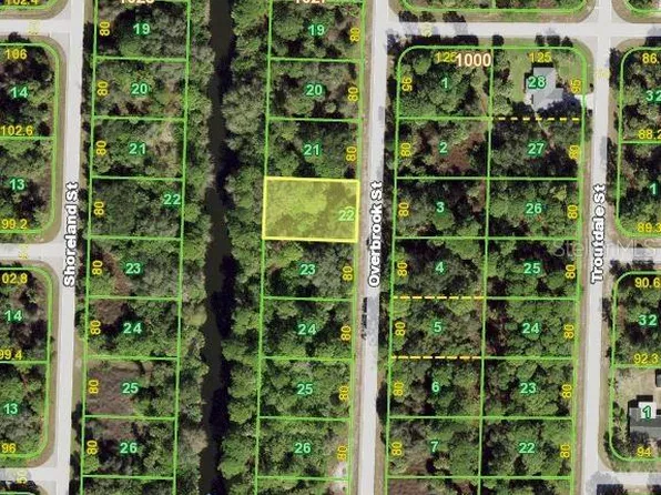 177 OVERBROOK STREET LOT 22, PORT CHARLOTTE, FL 33954