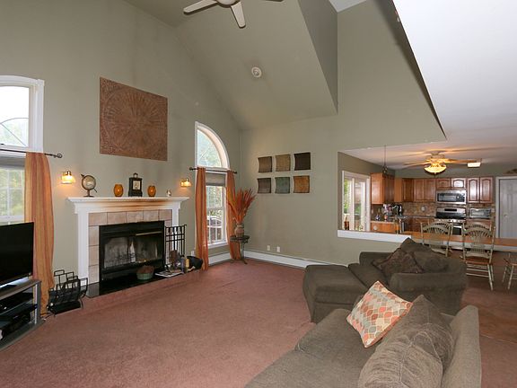 Great Room with Vaulted Ceiling