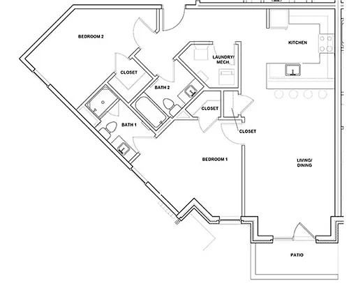 Floor plan Harp