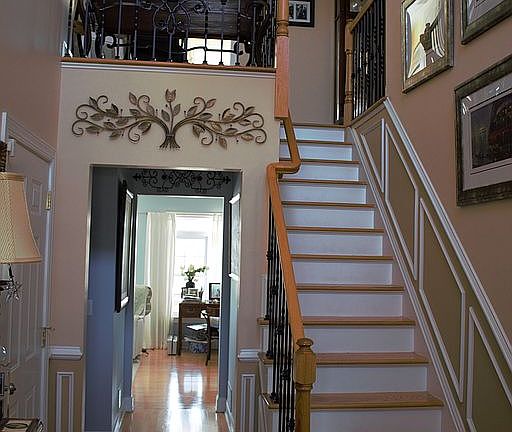 two story foyer