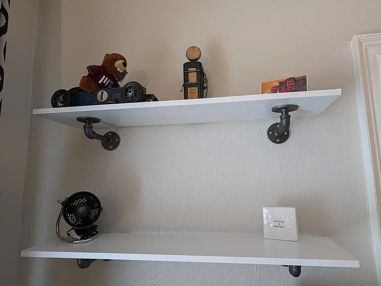 Shelving Over Desk