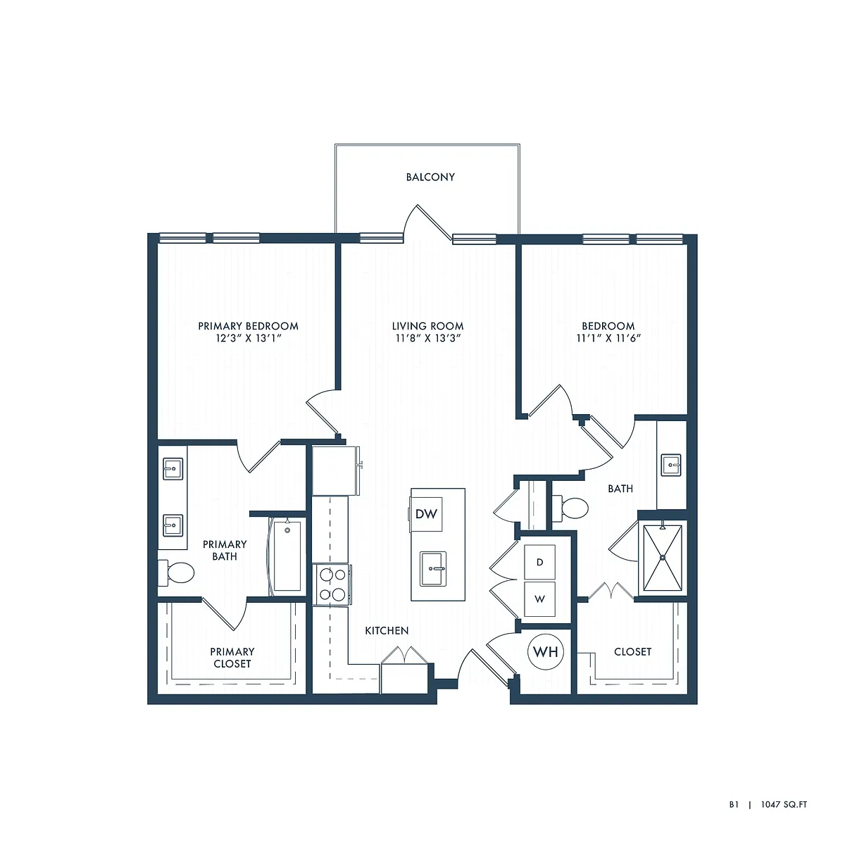 Floor plan B1