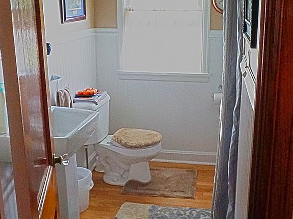 Tiled shower and tub