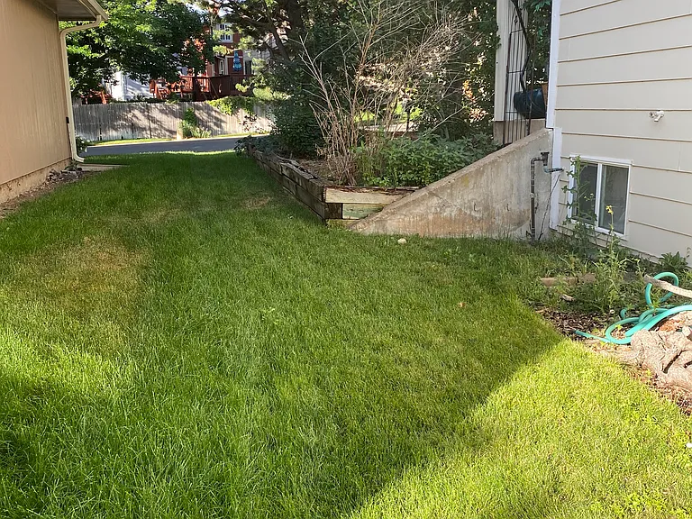 Side of house