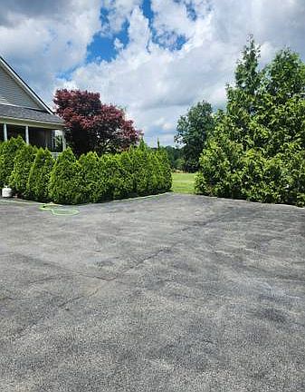 Parking area for up to three cars