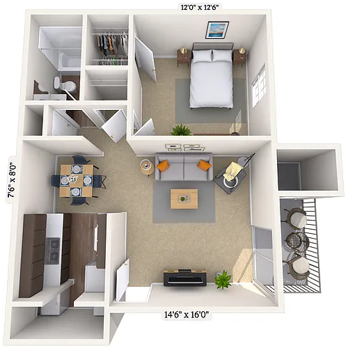 Floor plan Crescent