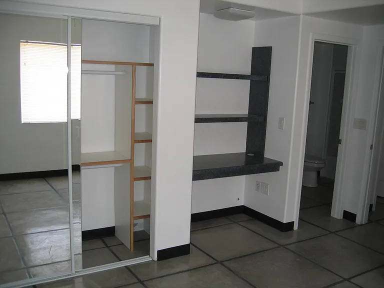 Closet-desk