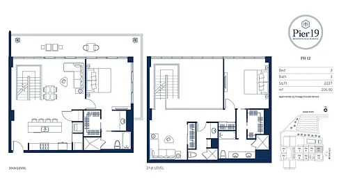 Floor plan PH 2112