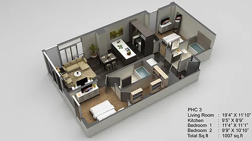 Floor plan PH - C3