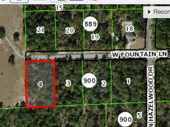 4230 W FOUNTAIN LANE LOT 4, CITRUS SPRINGS, FL 34433