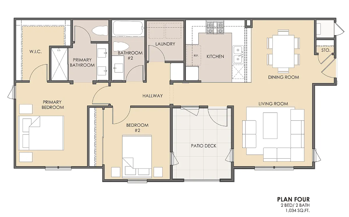 Floor plan Villa Amanecer