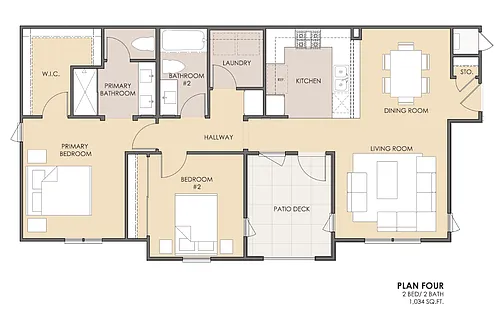 Floor plan Villa Amanecer