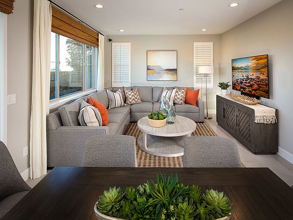 Bergamo Plan 4 Model Home Great Room