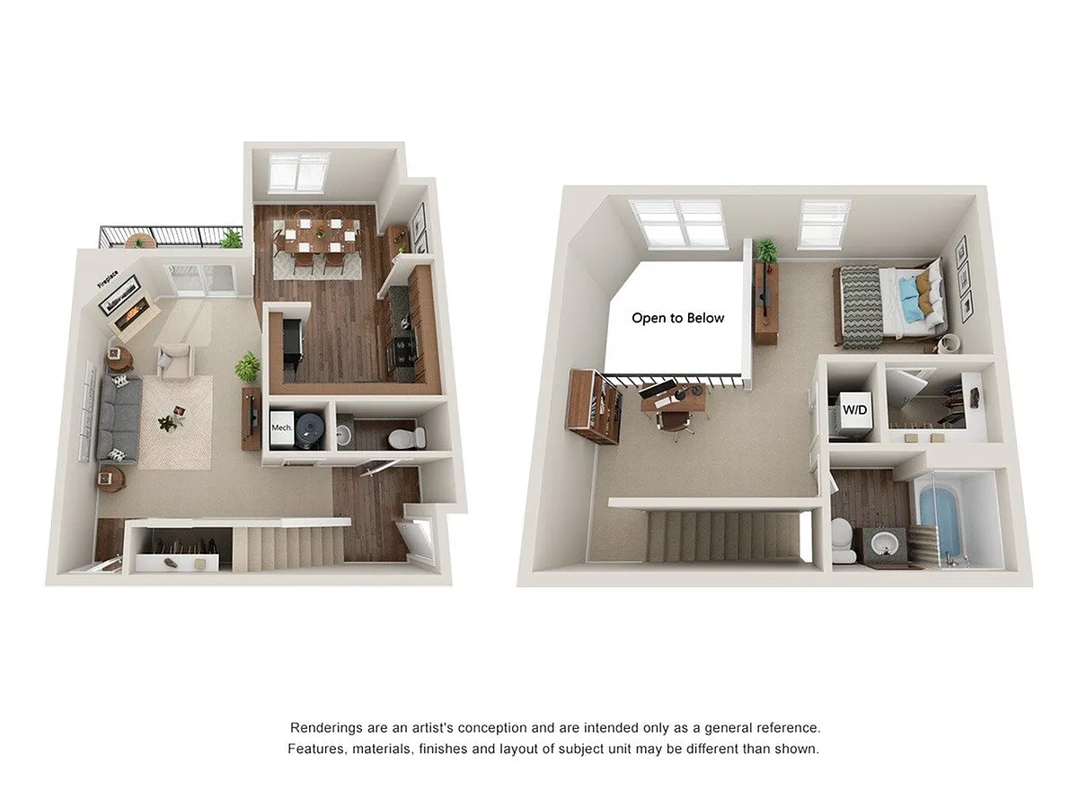 Floor plan F Renovated
