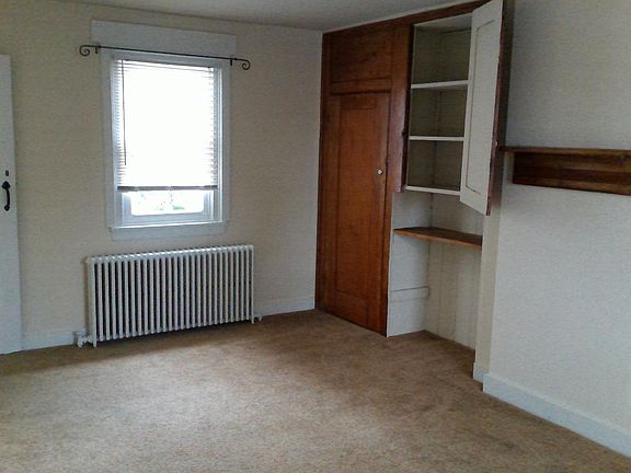 Living Room with storage closet